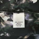 Vera Wang Simply Vera  Shirt‎ Womens Large Black Pink Floral Flowers Dark Casual Photo 7