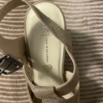 BC Footwear BC Taupe Embossed Faux Snakeskin Platforms Photo 6