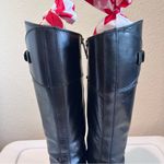 Frye  Women’s 6.5 Molly Knee High Tall Black Leather Riding Boots Photo 8