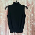 Josephine Chaus  Black Mockneck Sleeveless Sweater Photo 5
