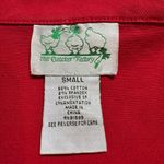 The Quacker Factory Denim Jacket Stars Rhinestones Red Small Photo 7