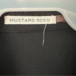 Mustard Seed  sleeveless cutout jumpsuit black small Photo 6