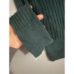 Aeropostale Green Knit Ribbed Long Sleeve Cowl Neck Sweater Size XL Photo 4