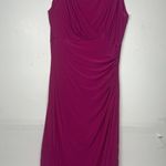 Ralph Lauren Women’s Dress Size 2 Pink Sleeveless Ruched Draped Cocktail Party Photo 0