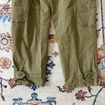 Quince  Stretch Cotton Twill Cargo Pant in Olive Green Size 32 Photo 4