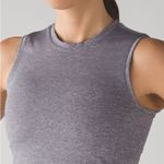 Lululemon Short Stop Tank Heathered Slate Photo 3