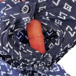 Cloth & Stone  Women’s Anthropologie Shirt Dress Navy‎ Top Size Medium NWOT Photo 10