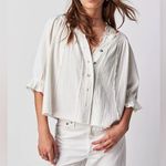 We The Free Free People  Lucy Solid Swing Top XS Women’s Burnt Henna NWT Photo 1