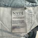 NYDJ Teresa Wide Leg Jeans size 18W Striped Light Blue Summerville Stripes NWT Photo 12