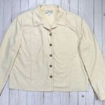 St. John Womens Size Large Vintage Designed Button Long Sleeve Collared Jacket Photo 14