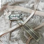 Free People  Intimately soft pink Lace Bralette Size small Photo 3