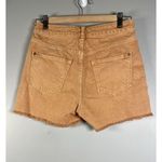 Pilcro by Anthropologie‎ Women Brown Mustard Denim Shorts Size 25 Cutoffs Summer Orange Photo 3