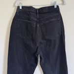 Abercrombie & Fitch  The Dad High Rise Jean Size 8 / 29 Cross Front Black Photo 5