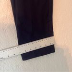 Tory Burch  Womens Slim Straight Leg Wool Pants 6 Navy Blue Mid Rise #86 Photo 5