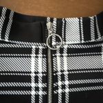Hot Topic  Black & White Plaid O-Ring Skater Skirt size small Photo 7