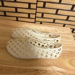 Nicole Miller  Rarri Ivory‎ Woven Jelly Flats Size 8 Photo 1