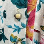 Breli II Floral Midi Dress 10‎ White Cottagecore Garden Party Vintage USA Photo 7