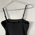 Bardot Black Asymmetrical Ruffle Midi Dress Photo 5