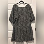 Universal Threads Universal Thread Black and White Floral Dress Photo 2