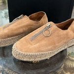 Alexander Wang  Devon nubuck zip front espadrille shoes Photo 0