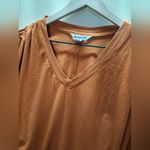 Athleta NWOT Orange V-Neck Long Sleeve Top Photo 8