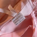 Light pink chiffon short sleeveMother of the Bride dress sequins appliqué size 6 Photo 5