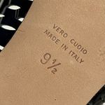 Aquatalia Roxy Cutout Peep Toe Heels - Black Patent Leather - 9.5 Photo 9