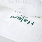 Halara  White Tote with Green Logo Photo 2
