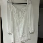 Princess Polly  Alena White Mini Long Sleeve Dress 4 Photo 3