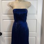 Sherri Hill  Prom Dress Royal Blue 52961 size 6 Photo 9