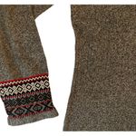 $98 Hanna Andersson M Sweater Dress Once Upon A Holiday Mama Fair Isle Christmas Gray Size M Photo 1