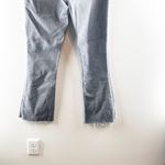 Loft  The High Rise Curvy Kick Crop Jeans Gray Black Wash 27 / 4 Photo 7