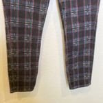 Paige Hoxton Ankle Black Atlantic Tartan Plaid Slim Leg Jeans EUC Sz 29 Cotton Photo 2