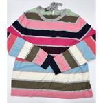 Talbots Supersoft Sweater Womens XL Striped Cashmere Blend Lightweight Preppy Photo 5