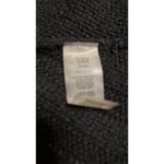 SIONI STUDIO Black Gray Whipstitch Patchwork Cardigan Sweater Big Buttons Large Photo 7