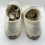 Superga Classic Cotu Low Top Womens Size 9.5 Off White Canvas Laceup Sneakers Photo 3