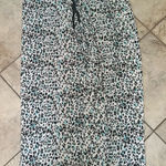 Just Be Women’s  mint green cheetah pajama pants. Size large Photo 0