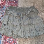 Vestique Green Mini Skirt Photo 0