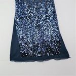 Magaschoni NEW Sequin Tank Top, Silk/wool blend, Blue, M Photo 7
