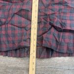 Brooks Brothers 346  Women's Vintage Red Plaid Knee Skirt 100% Wool Size 12 Photo 6
