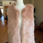 Forever 21 Pink Faux Fur Vest Photo 0