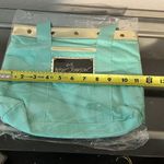 Betsey Johnson NWT XOX Shoulder Purse Teal And Gold Never Out The Bag Photo 1
