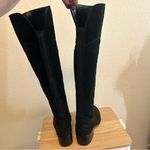 Vince Camuto  Black Over the Knee Boots Photo 3