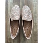 Birdies Womens Starling Woven Leather Loafer Flats Pink Weave Intrecciato sz 8.5 Photo 1