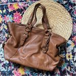 Michael Kors  Leather Double Handle Zip Top Purse Photo 0