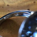 Sleeping Beauty Turquoise Sterling Silver Cowgirl Ring Size 6 Blue Photo 5