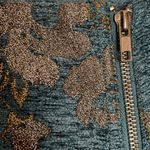 Free People Woven Free‎ People Movin On Teal Mini Skirt Size 4 Photo 5