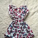 Victoria's Secret Vintage Y2K White Pink Leopard Cheetah Dainty Tank Top Camisole Photo 0