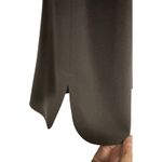 Ellen Tracy Vintage Brown Top Made in USA Size 10 Triacetate Polyester Long Photo 5