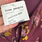 Free People NEW  Morning Light Mini Dress in Purple Combo Floral Womens 2 Photo 8